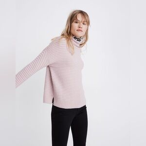 Madewell Belmont Mockneck Sweater in Coziest Yarn XS